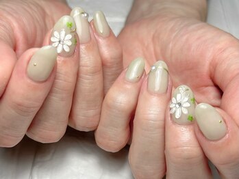 ブリスフルハピネス(Blissful happiness)/癒しフラワーネイル