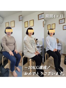 整体ピラティスウォーク/-10キロ達成