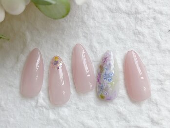マハロネイル(Mahalo Nail)/定額制　オフィスネイル　¥6980