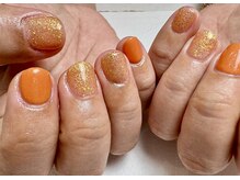 ジュウェル 宜野湾店(Nail Salon Jewel)/オレンジネイル/夏ネイル/ハンド