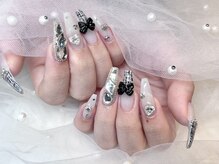 モカ 京橋(moca)/【Ayano】ツイードネイル