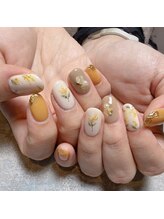 アティックネイルアトリエ(attic nail atelier)/ミモザネイル