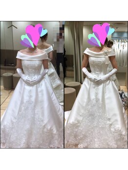 オールハンド専門店 ヒルズビューティー/ドレス姿は一生に一回の想い出