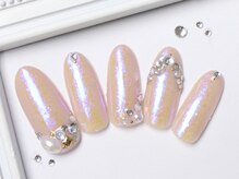 ネイルサロンフォーユー(for u)/オーロラ×シアー￥７９８０