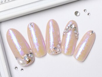 ネイルサロンフォーユー(for u)/オーロラ×シアー￥７９８０