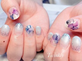 こだわりアートのシーズンネイル