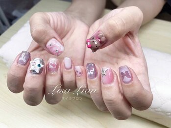 リサライオン(Lisa Lion)/写真持ち込み☆キティネイル