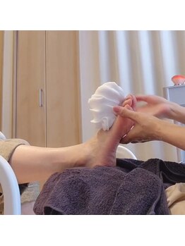 ホイップ泡でクレンジング♪