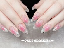フォルトゥーナ 神田(Fortuna)/INS流行りワンホンチクネイル