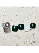 ネイルサロンクリアヴィラ(nail salon clear villa)/フットデザインチョイス☆¥9350