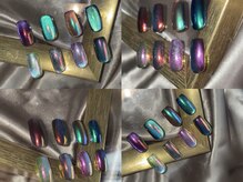 クオン(KUON)/マグネットミラーパウダー重ね