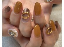 アイラッシュアンドネイル ブルーミン(Bloomin)/秋ネイル