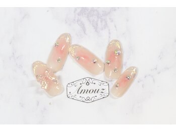 アモウズ(Amouz)/定額【テーマ:オーロラネイル】1