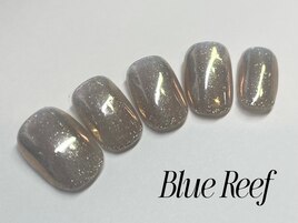 ラメミラーネイル