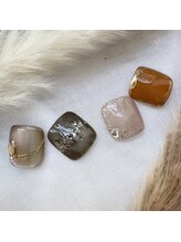 アンドヴァ 名古屋栄二丁目店(Andova)/foot＊親指デザインネイル