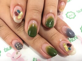 堂々人気のエスニックネイル♪