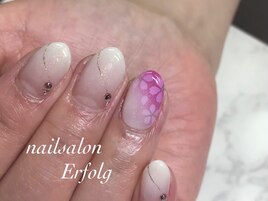 エアブラシ桜アート