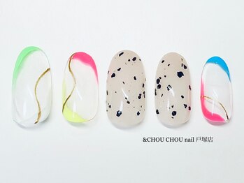 アンドシュシュネイル(&CHOU CHOU nail)/プチアート