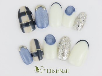 エリクサーネイル 五反田(Elixir Nail)/定額b カジュアル/クーポン使用