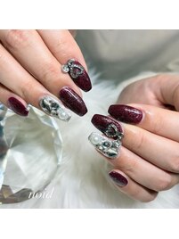 ボルドーネイル