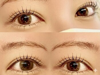 Lily cils [パリジェンヌ・フラットラッシュ・まつ毛パーマ]　　　の写真/“盛らない”のに惹きつける目元へ。歴9年の技術で叶える似合わせまつ毛パーマ￥5500/パリジェンヌ◎
