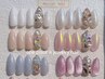 悩んだらこれっ♪【hand】ワンカラー×ストーン盛 ¥8,000