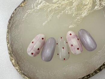 チェック ドット ハート