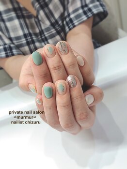 プライベート ネイルサロン マーマ(murmur)/ホイルネイル