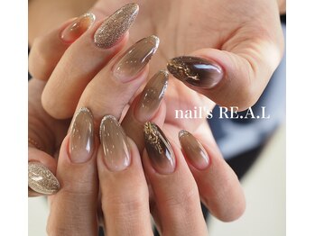 ネイルズリアル 倉敷(nail's RE.A.L)/ニュアンスネイル
