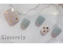 シンシアリー 新小岩店(Sincerely)/Foot / Sample （スターネイル）