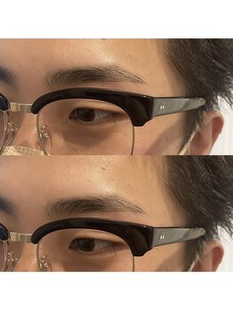 リン 表参道(RiN.)/メンズ眉毛スタイリング