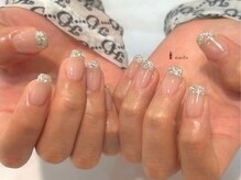 アイネイルズ 四条河原町店(I-nails)/ストーンフレンチ￥6500～11500