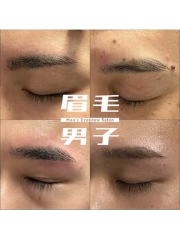 眉毛男子 新宿店/人気な眉毛  ~ 施術例 ~