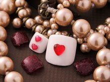 カラーズ 浜松店(colors)/フットハートネイル☆