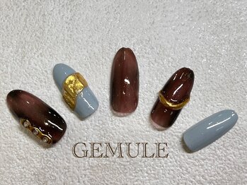 ネイルアンドアイラッシュ ジェムール 川越店(Nail&Eyelash GEMULE)/9月新作デザイン