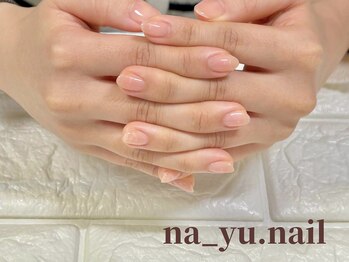 ナユネイル(na_yu.nail)/自爪風クリアネイル 187
