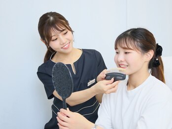 ホワイトニングカフェ つくば研究学園店/★施術前にシェードチェック