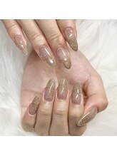 マイオティック ネイル(miotic nail)/ブラウンフラッシュラメ