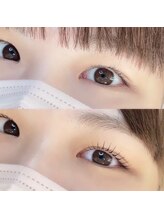 眉毛とまつげパーマの専門店　ロレインブロウ　桑名店/まつ毛パーマ＋眉毛Wax