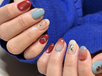 ファンザネイル(fun the nail)/持ち込みネイル