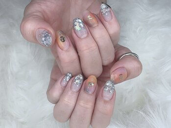 ネイル スパ ココプラス(Nail spa Cocoplus)/パステルカラーハロウィンネイル