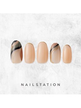 ネイルステーション リンクスウメダ店(NAIL STATION)/フレンチネイル／パラジェル