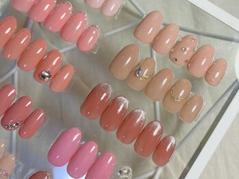 ミニュイ(minuit)の写真/【洗練されたデザイン×施術時間の早さで人気のサロン♪7700円～】高技術×フィルイン施術で爪を彩ります♪