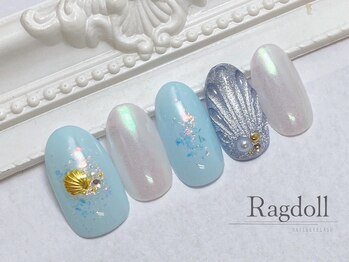 【夏得キャン】マーメイドネイル