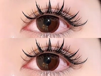 プリンセスローズ 富士店(Princess Rose)の写真/[富士/まつげパーマ/マツエク］【キープ力感動】目元可愛さ2倍!束感も濃さも自由に◎大人気バインドロック
