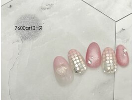 ぷっくりハートホロart