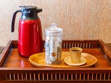 フットセラピーなんば店/施術後は漢方茶でデトックス♪