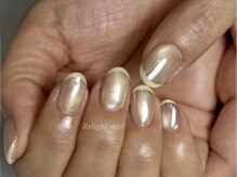 リライトネイル(Relight nail)/ちゅるんマグネット×フレンチ
