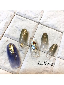 ネイルサロン ラミラージュ/ニュアンスネイル