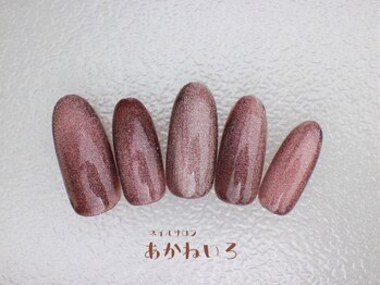 ネイルサロン あかねいろ/マグネットネイル ニュアンス
